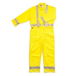 $364 MSRP- Stanco US7681HVY2RT4 Full-Featured Contractor Style Coverall- 4XL